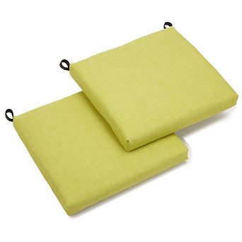 Blazing Needles 20-inch by 19-inch Spun Polyester Chair Cushion (Set of Two)