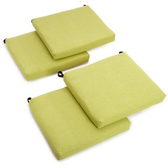Blazing Needles 20-inch by 19-inch Spun Polyester Chair Cushion (Set of Four)