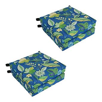 Blazing Needles Set of 4 Outdoor Chair Cushions