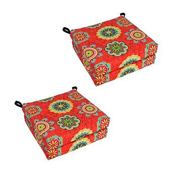Blazing Needles Set of 4 Outdoor Chair Cushions