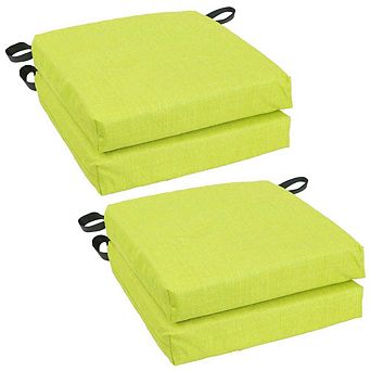 Blazing Needles Set of 4 Outdoor Chair Cushions
