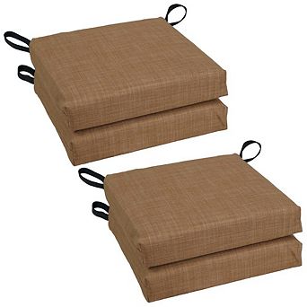 Blazing Needles Set of 4 Outdoor Chair Cushions