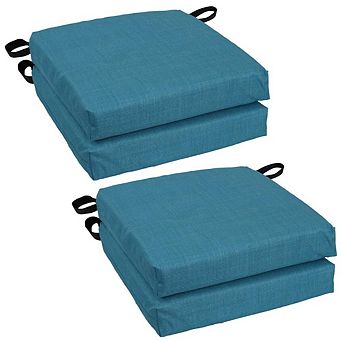 Blazing Needles Set of 4 Outdoor Chair Cushions