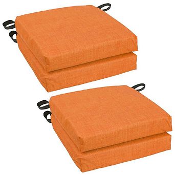 Blazing Needles Set of 4 Outdoor Chair Cushions