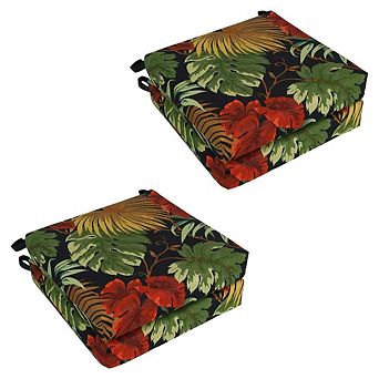 Blazing Needles Set of 4 Outdoor Chair Cushions