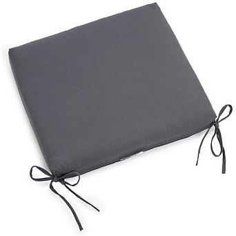 Blazing Needles 20-inch by 19-inch Twill Chair Cushion