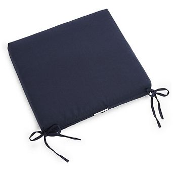 Blazing Needles 20-inch by 19-inch Twill Chair Cushion