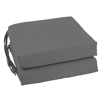 Blazing Needles Indoor 16 x 16 Twill Chair Cushion