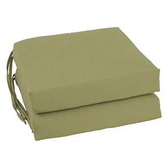 Blazing Needles Indoor 16 x 16 Twill Chair Cushion