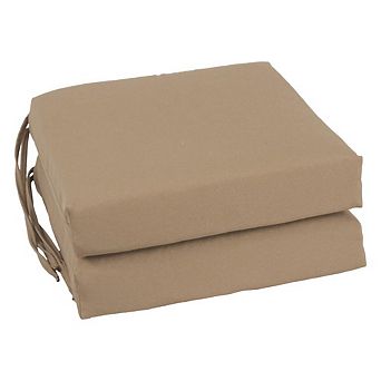 Blazing Needles Indoor 16 x 16 Twill Chair Cushion