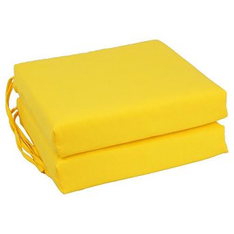 Blazing Needles Indoor 16 x 16 Twill Chair Cushion