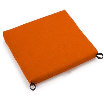 Blazing Needles 20-inch by 19-inch Spun Polyester Chair Cushion