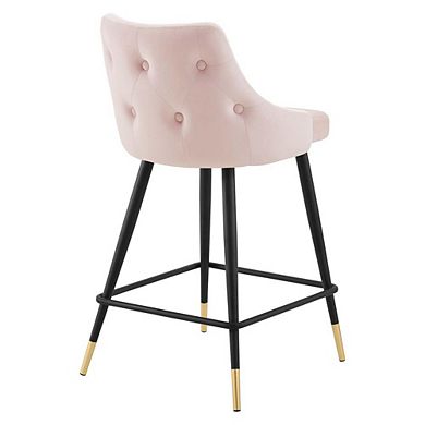 Modway Adorn Performance Velvet Counter Bar Stool