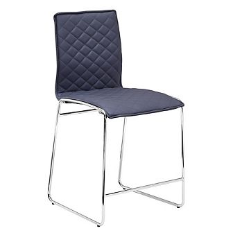 Best Master Furniture Duncan Chrome Bar Chair, Set of 2