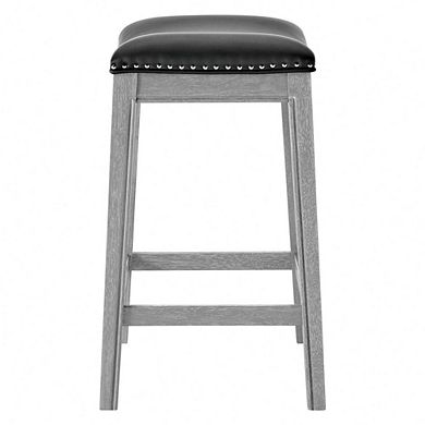 New Pacific Direct Grover PU Leather Counter Stool