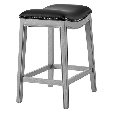 New Pacific Direct Grover PU Leather Counter Stool