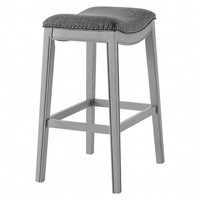 New Pacific Direct Grover Fabric Bar Stool