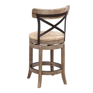 Boraam Myrtle Swivel Counter Stool 24
