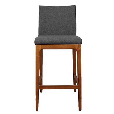 New Pacific Direct Devon Fabric Counter Stool, (Set of 2)