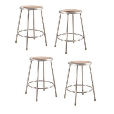 National Public Seating NPS® 24 Heavy Duty Steel Stool