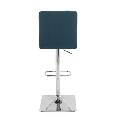 CorLiving Heavy Duty Gas Lift Adjustable Barstool in Tufted set of 2