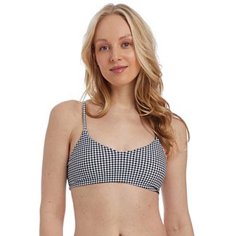 Juniors' Cyn & Luca Reversible Lace Bikini Top