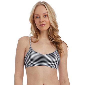 Juniors' Cyn & Luca Reversible Lace Bikini Top