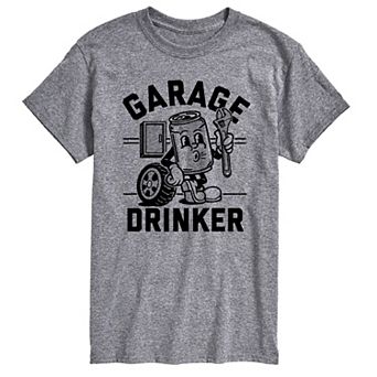 Big & Tall Garage Drinker Tee
