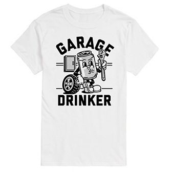 Big & Tall Garage Drinker Tee
