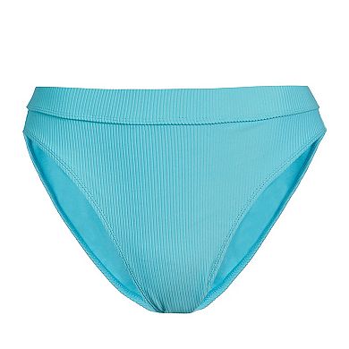 Juniors' Cyn & Luca Banded High-Waist Bikini Bottoms