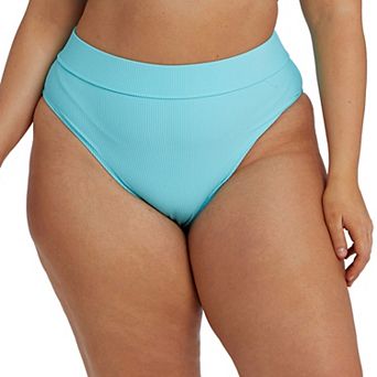 Plus Size Juniors' Cyn & Luca Colorblock Bikini Bottoms