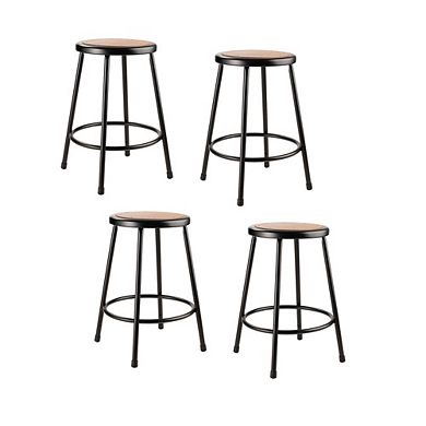 National Public Seating NPS® 24Heavy Duty Steel Stool