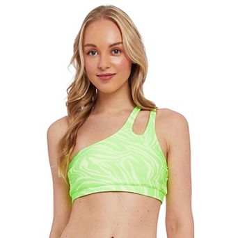 Juniors' Cyn & Luca One-Shoulder Bikini Top