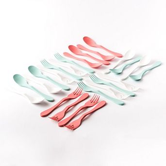 Knork Eco 24 pc Reusable Flatware Set