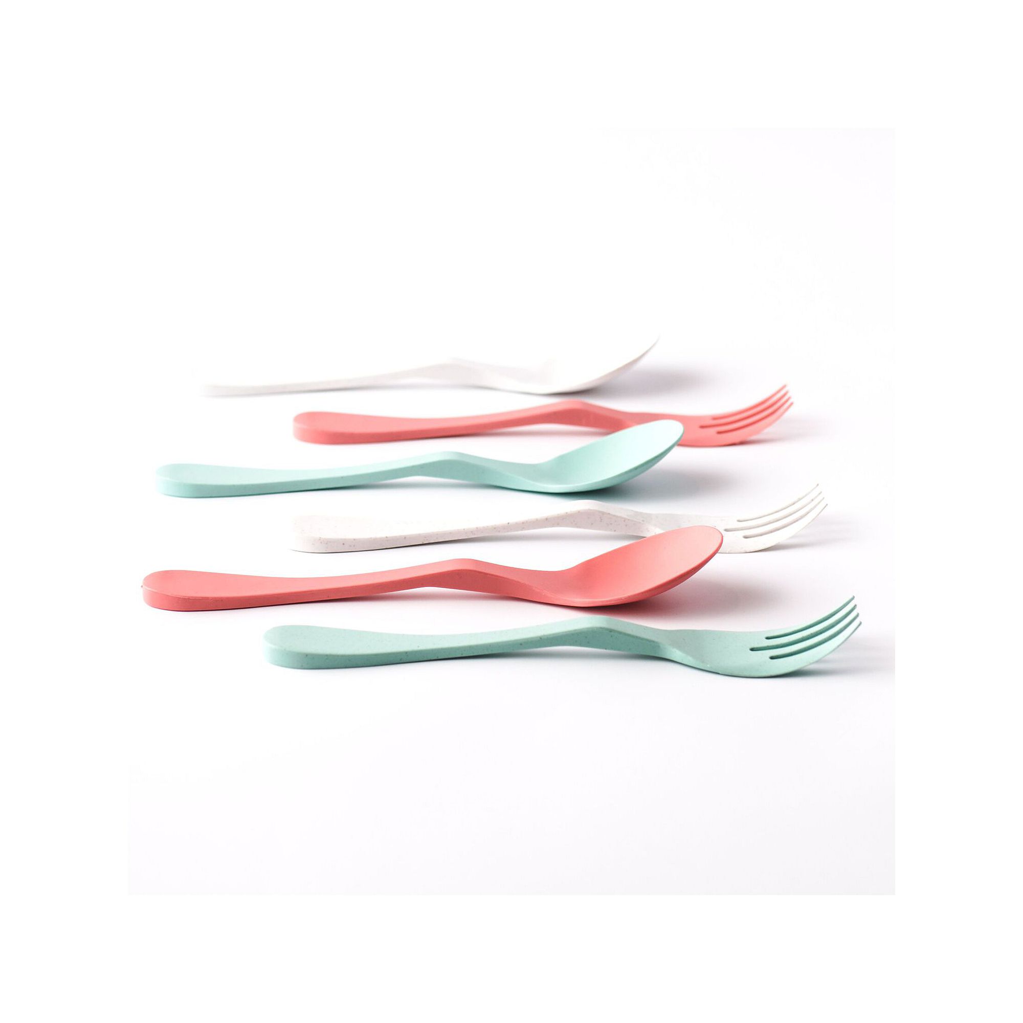 Knork Eco Astrik 6-pc. Plant-Based Flatware Set, Multi None