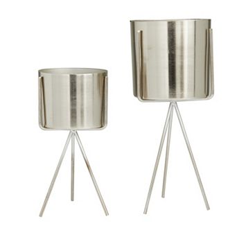 CosmoLiving by Cosmopolitan Planter & Removable Stand Table Decor 2 pc Set