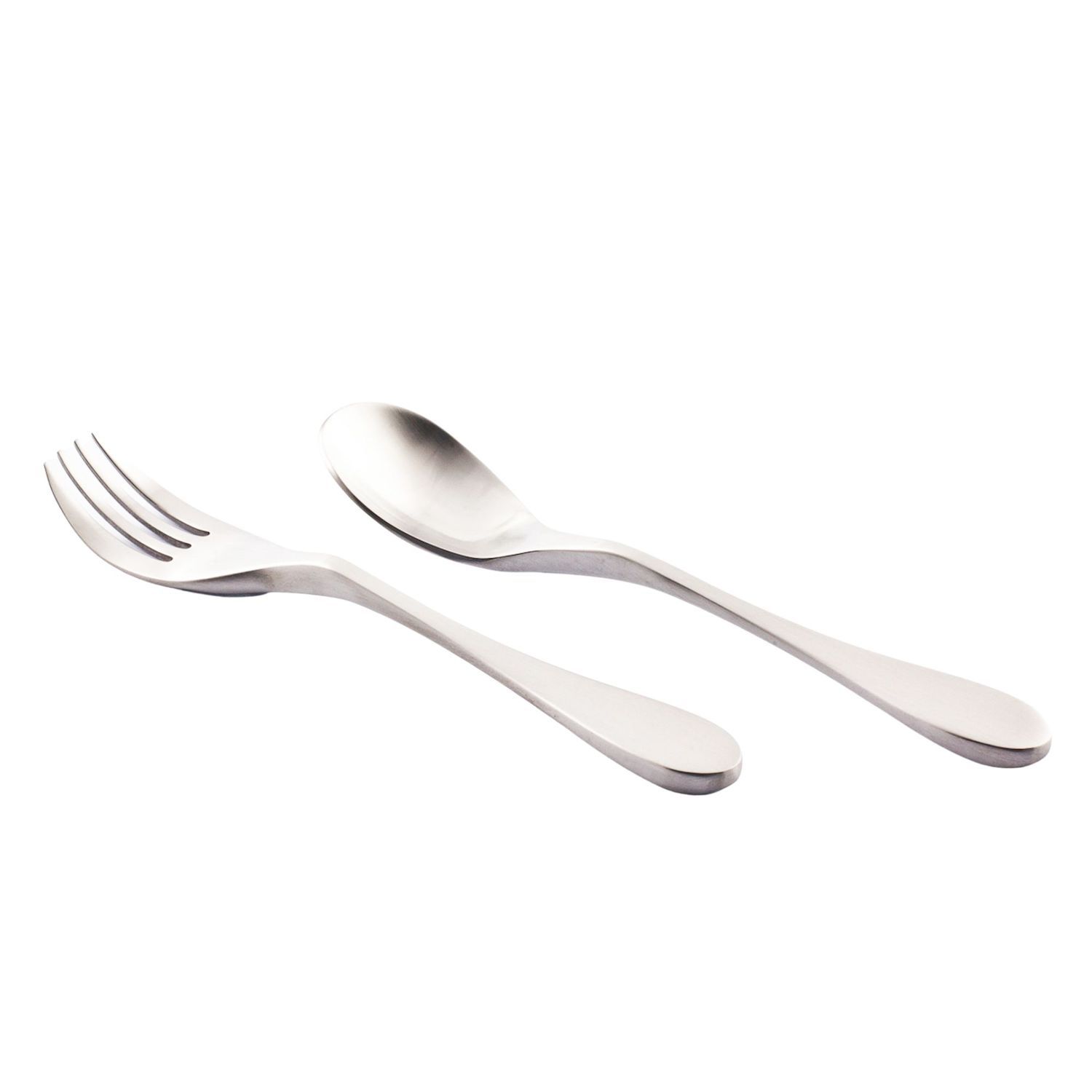 Zulay Kitchen Kids Cutlery Set Designed For Self Feeding - Spoon & Fork