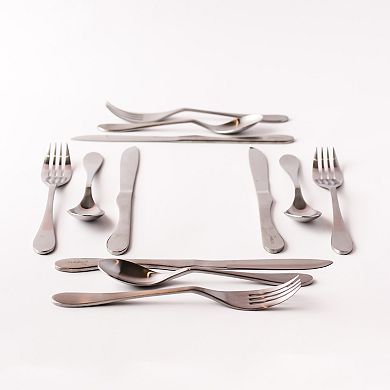 Knork 24-pc. Lite Stainless Steel Flatware Set