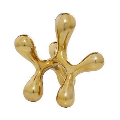 CosmoLiving by Cosmopolitan Abstract Sculpture Table Decor