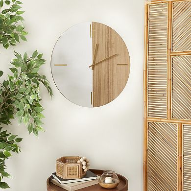 CosmoLiving by Cosmopolitan Chic Round Wall Clock