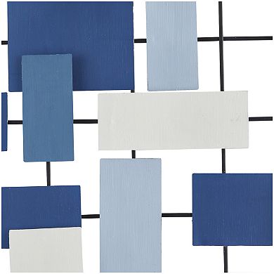 CosmoLiving by Cosmopolitan Overlapping Geometric Wall Decor