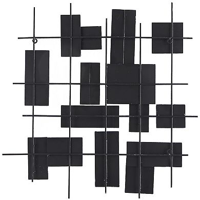 CosmoLiving by Cosmopolitan Overlapping Geometric Wall Decor