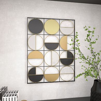 CosmoLiving by Cosmopolitan Half Moon Wall Decor