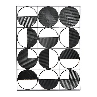 CosmoLiving by Cosmopolitan Half Moon Wall Decor