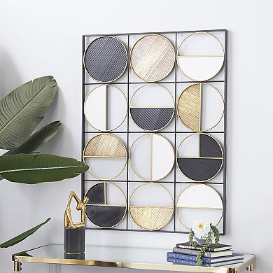 CosmoLiving by Cosmopolitan Half Moon Wall Decor