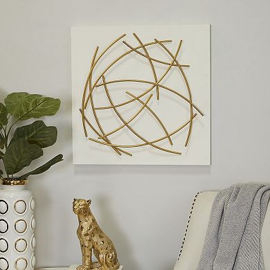 CosmoLiving by Cosmopolitan Overlapping Lines Wall Decor