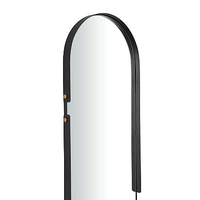 CosmoLiving by Cosmopolitan Pill Shape Oval Wall Mirror