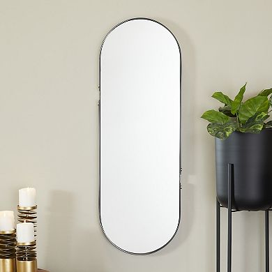 CosmoLiving by Cosmopolitan Pill Shape Oval Wall Mirror