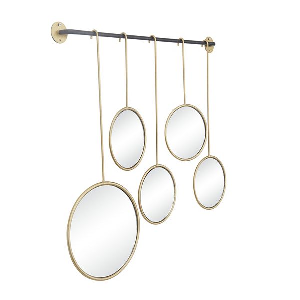 CosmoLiving by Cosmopolitan Hanging Rod Wall Mirrors Wall Decor