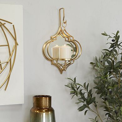 CosmoLiving by Cosmopolitan Candle Holder Sconce Wall Decor